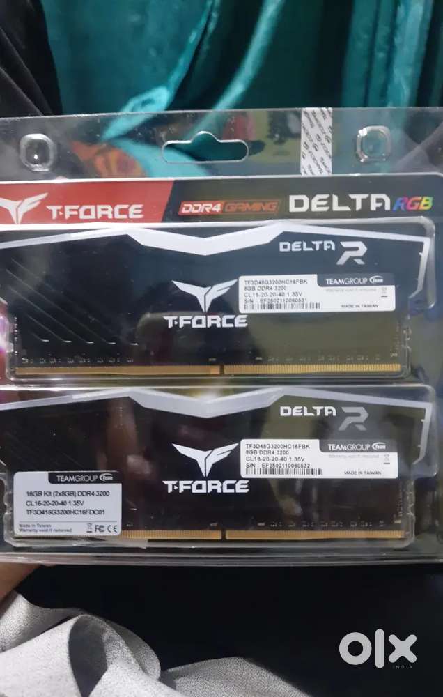 NEW T-FORCE

DDR4 GAMING

DELTA RGB  16 GB  RAM
