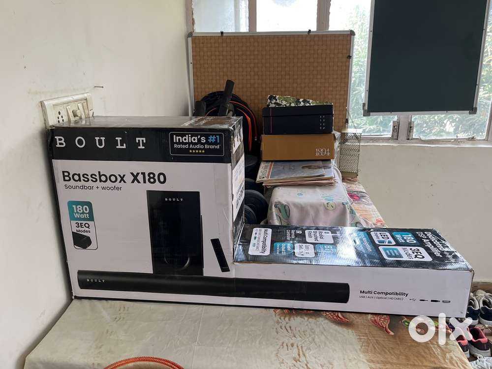 BOULT Bassbox 180x watt (New Peice Fully packed with warranty)