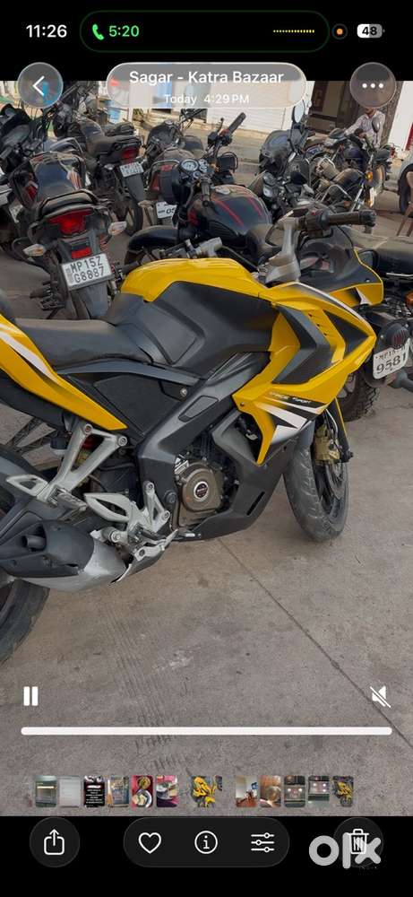 Bajaj Pulsar rs 200 2015 model