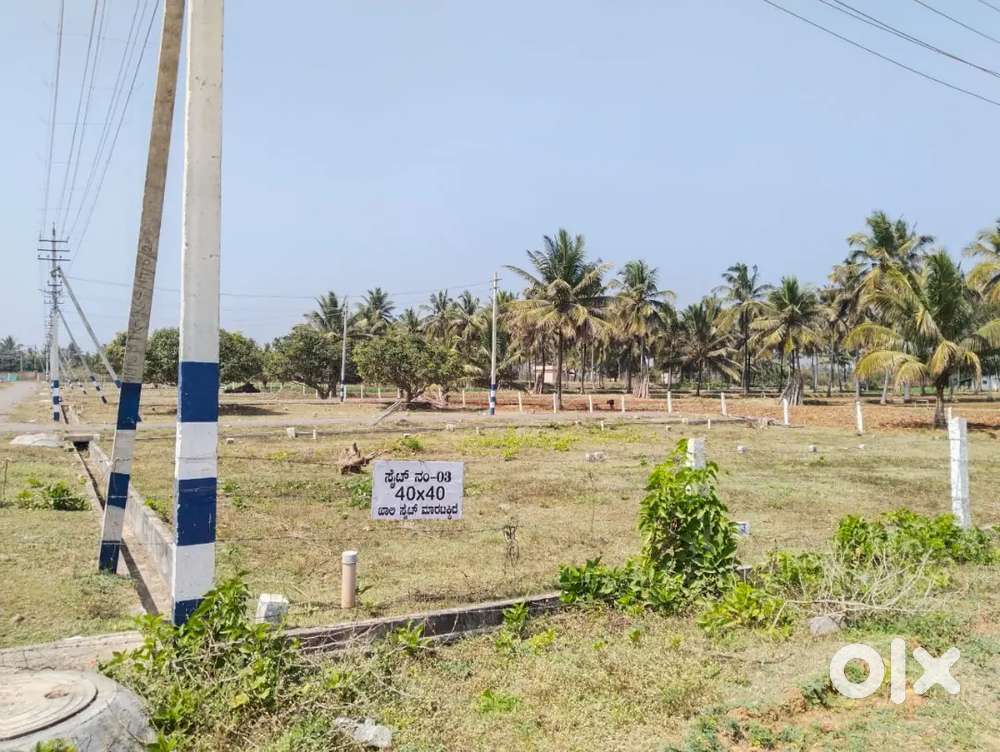 Site for Sale 40x40 corner 80% bank Loan available