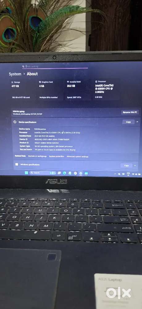 Asus vivobook gaming core