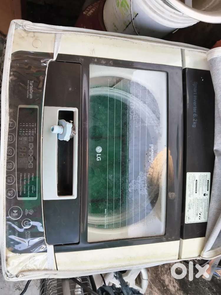 LG 6.2 Kg Fully Automatic Top Load Washing Machine Silver