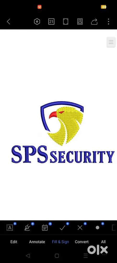 No. 01 Security services