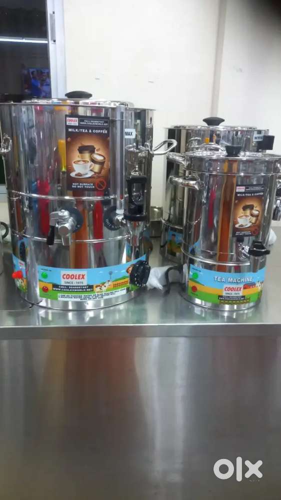 Milk boiler and tea decation boiler