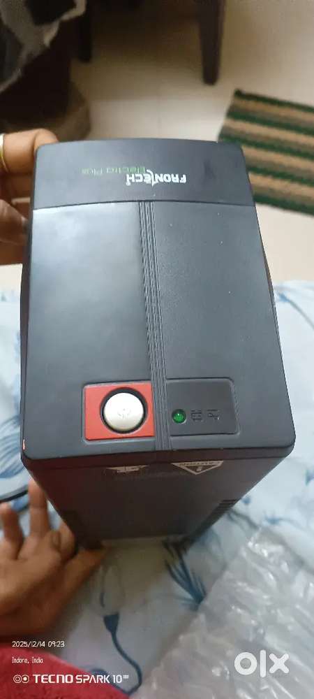 Frontech electric plus 600VA/360W computer UPS 2 pees