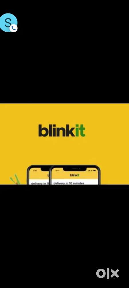 Hiring for delhi blinkit delivery boy job