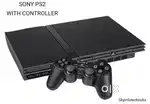 SONY PS2 WITH CONTROLLER & POWER CABLE , ADAPTER  CONDITION GOOD
