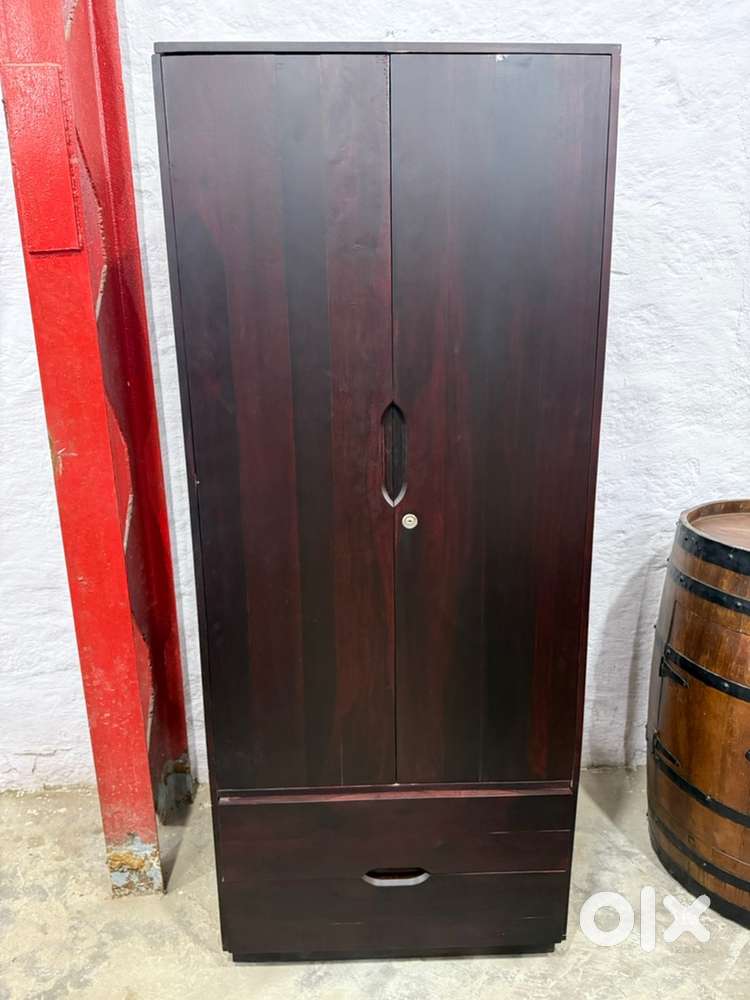 URBAN LADDER :ZEPYR 2 Door Wardrobe with Drawers For UPTO 70% OFF SALE