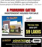 Open plots Ghatkesar