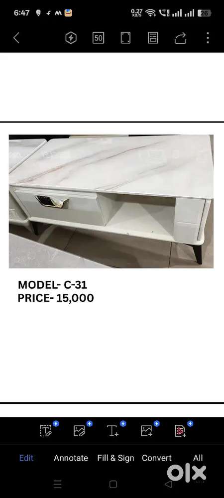 DREAM CENTER TABLE RS-4999