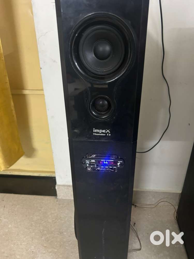 Impex  thunder T3 tower speakers stereo system