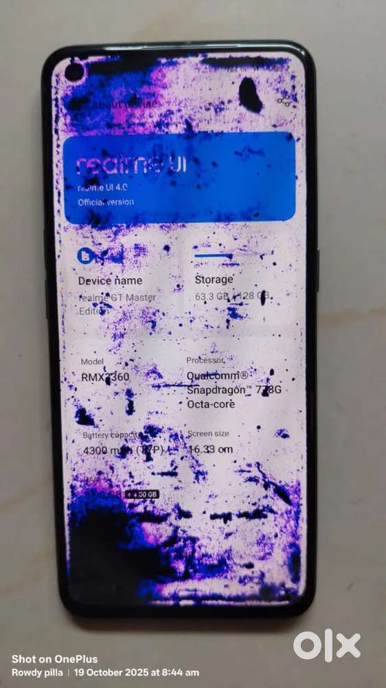 GT MASTER EDITION GAMING MOBILE SNAPDRAGON 778 processor