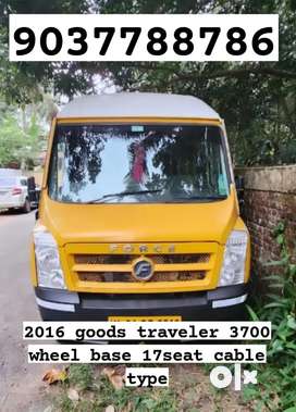2016 goods traveler 3700 wheel base ( 17 seat ) cable type