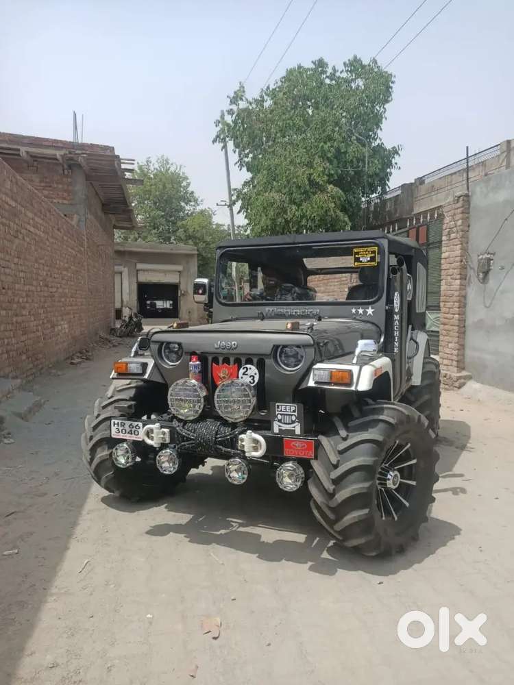 Willy Jeep modified by Bombay jeeps Open Jeep Mahindra Jeep modified