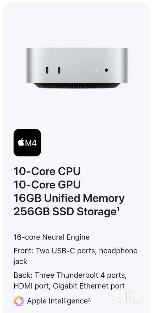 Mac mini m4