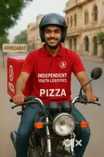 Ahmedabad Food Pizza Delivery Boy Job Biker