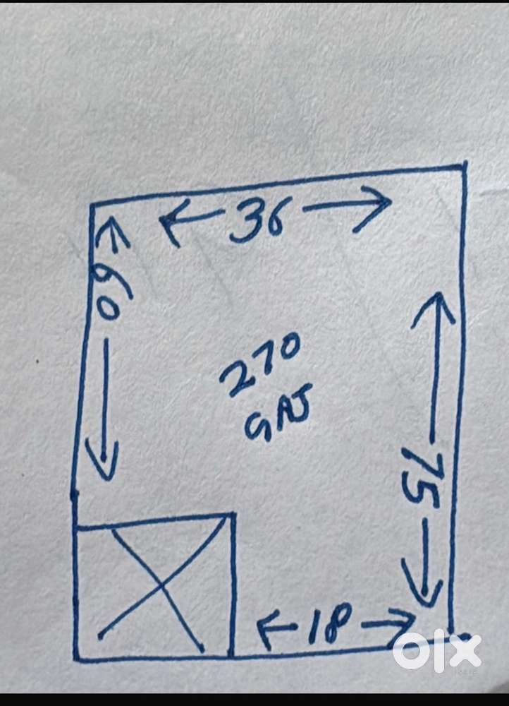 270 gaj total area 30 gaj shop and plot 240 gaj