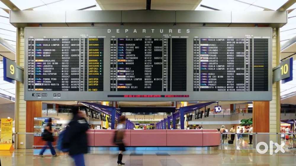 Airport Ground Staff & Cabin Crew Vacancy Interview Going for Freshers