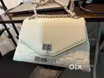 Stylish Steve Madden Sling Bag – Elegant White | Great Condition!