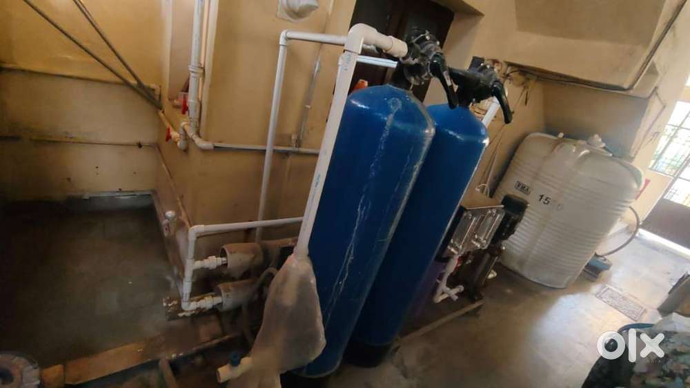 1000 liter Industrial RO Water Plant In Best Working Condition