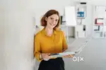 Office staff with social media knowledge