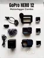 GoPro HERO 12 motovlogger combo