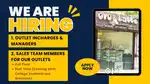 Sales Team Members, Cake Masters, Outlet Incharges & Managers