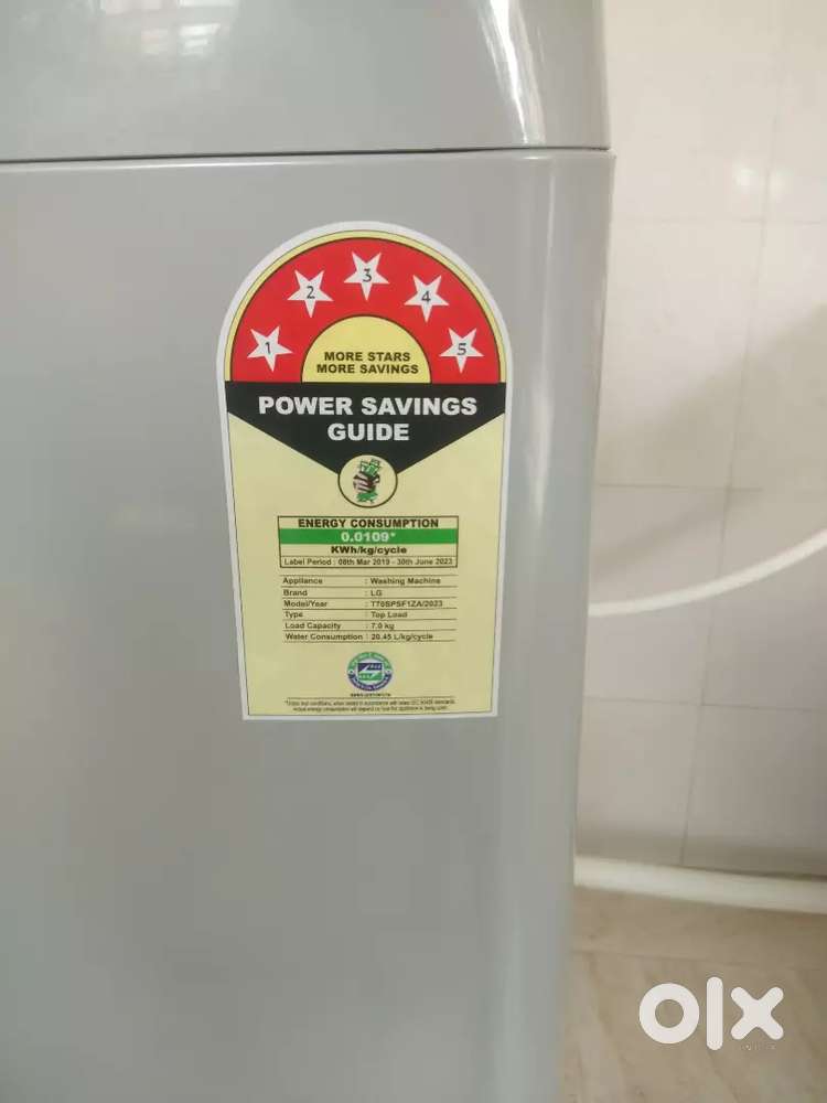 LG TOP LOD FULLY AUTOMATIC WASHING MACHINE 7KG