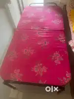 Folding Bed, Chairs, Table