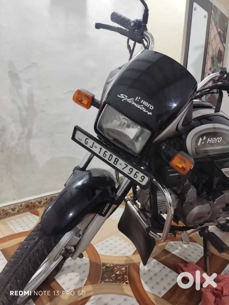 Splendor Plus Showroom condition 2 New tyre