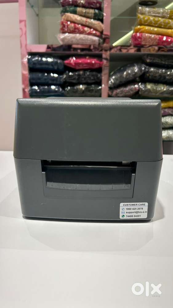 TVS LP 46 neo barcode label and thermal printer,