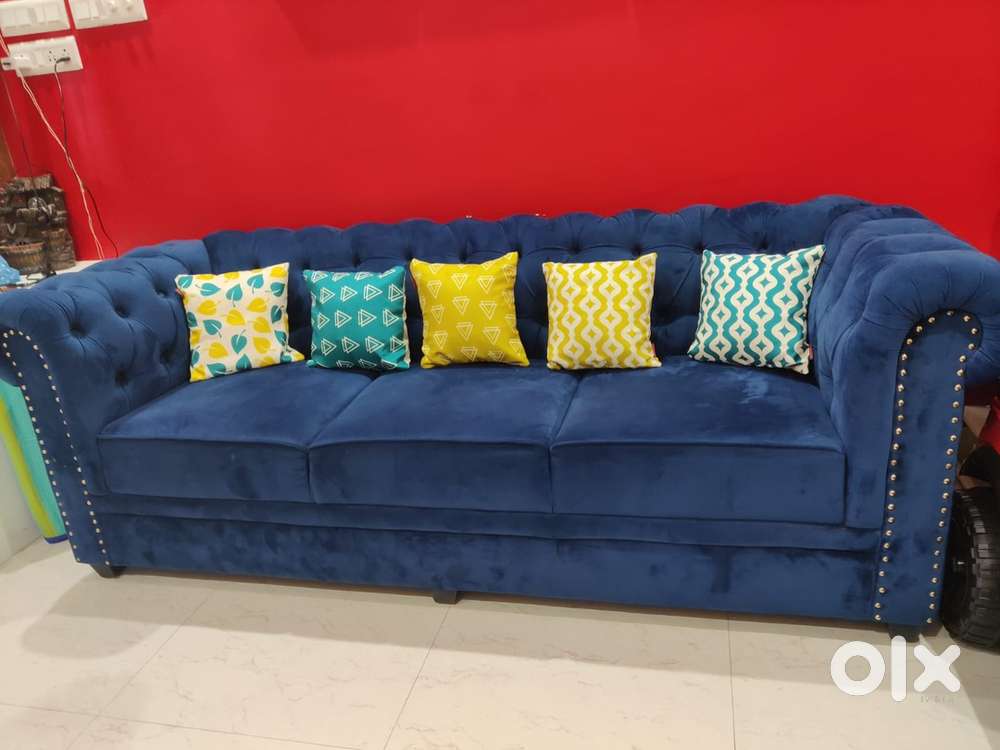 3 seater chesterfield sofa almost new for sale
