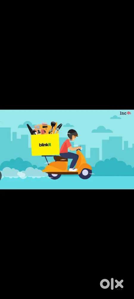 Hiring for delhi blinkit delivery boy job