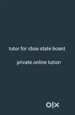 Online tution taken