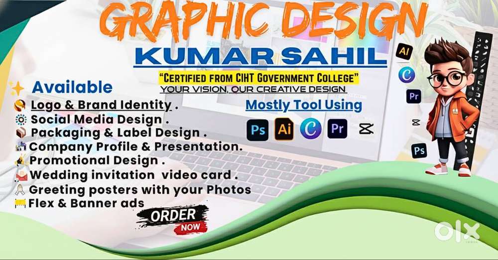 Graphic Designer starting 1 9 9
