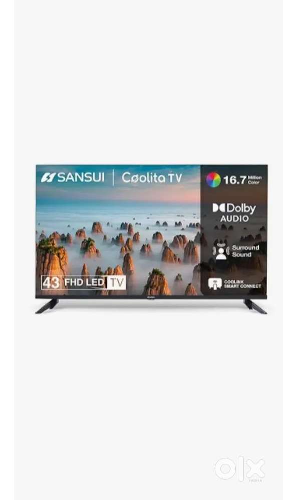 Brand new 43 inch smart tv