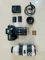 Canon 5D mark IV & 50mm lens & 70-200 mm lens