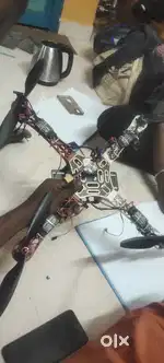 Drone motor and frame and battery