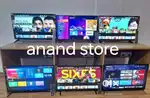43 inch smart android frameless led tv with 600 channel