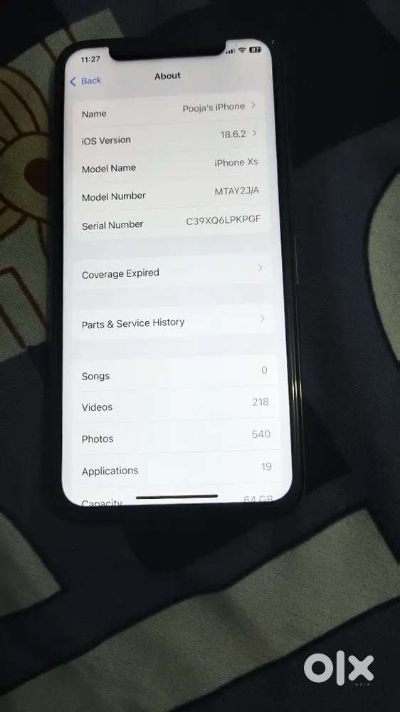 I phone xs 64 GB