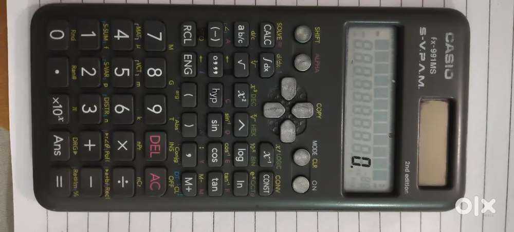 Casio FX-991MS 2nd Gen Non-Programmable Scientific Calculator
