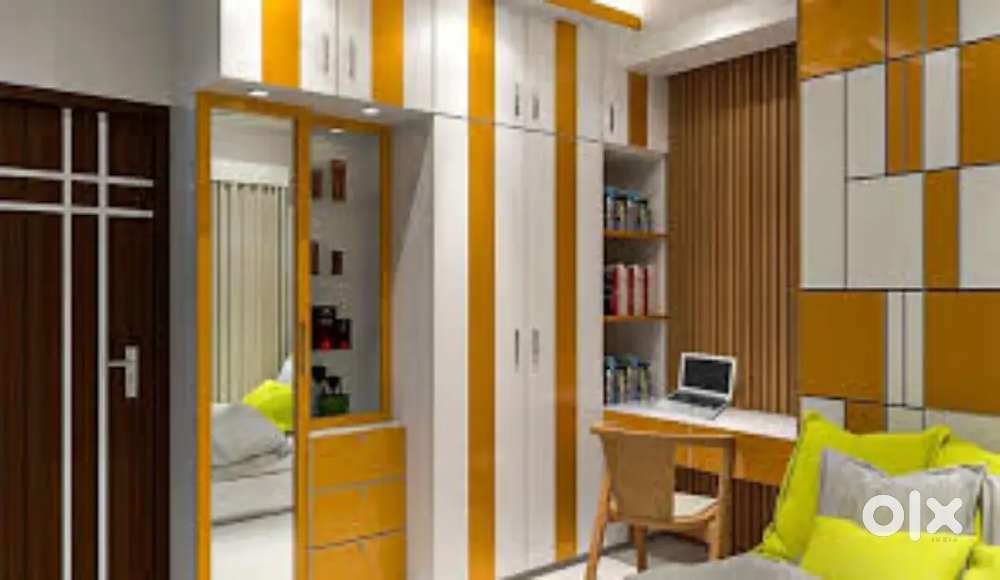 Homes in wooden furniture and trunky project solution