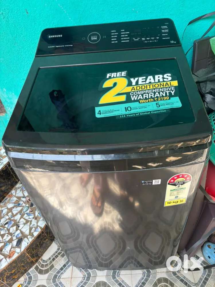 Samsung top load washing machine