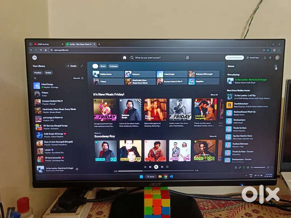 acer ek240y monitor 24inch for sell