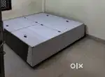 Wooden Double bed  with storage , blow hot gas gidger, water puryfire