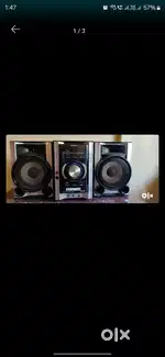 Sony Stereo Compact Black