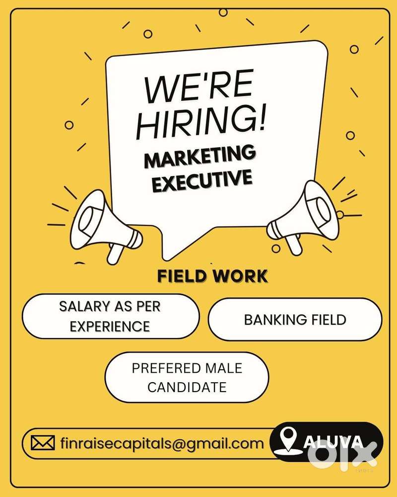 Looking for a Marketing Executive