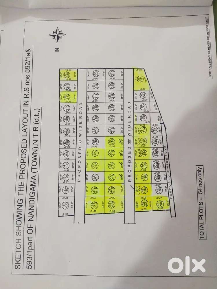 Nandigama open plots Available near to National Highway