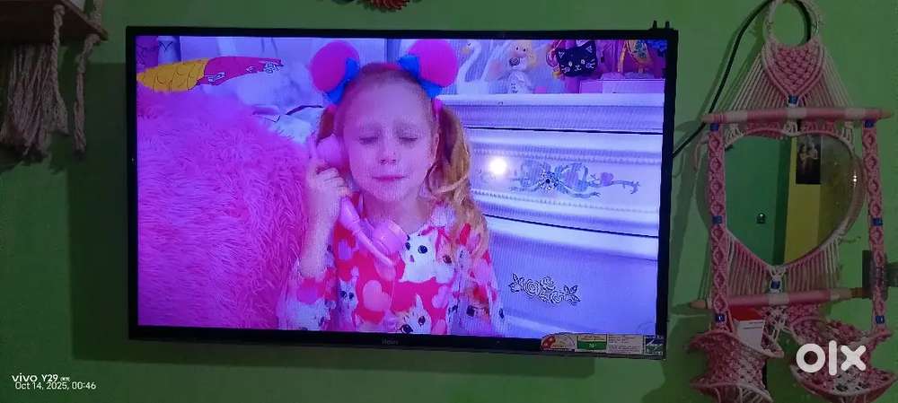 Haier 32 inch normal tv with fire stick all chanel free