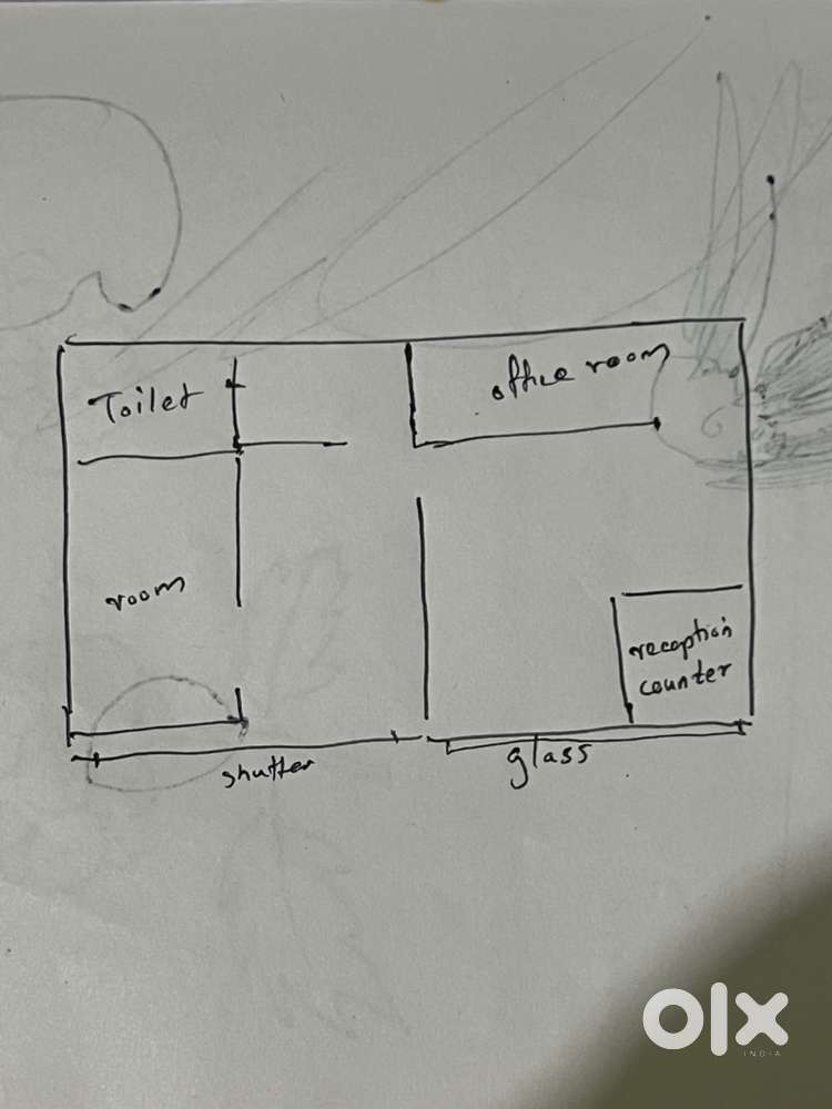 2 room shop first floor